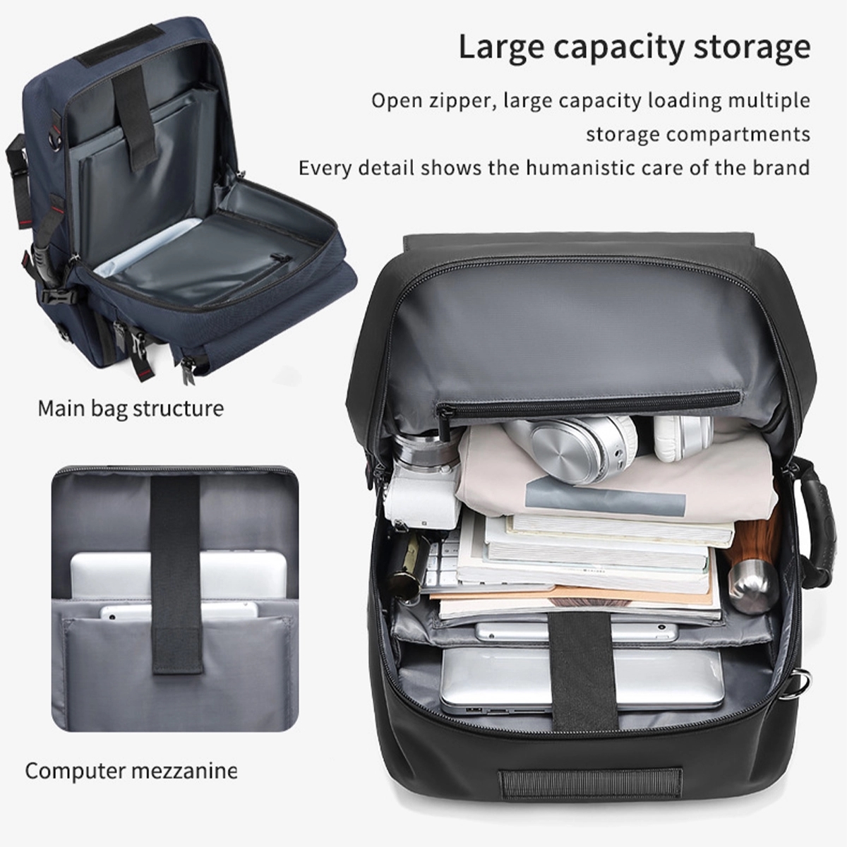 50L Laptop Travel Backpack 8