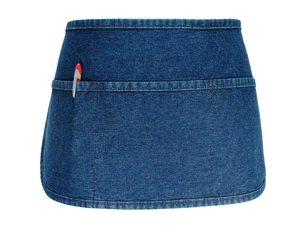 NEW Kitch Style Waist Apron - Basic denim