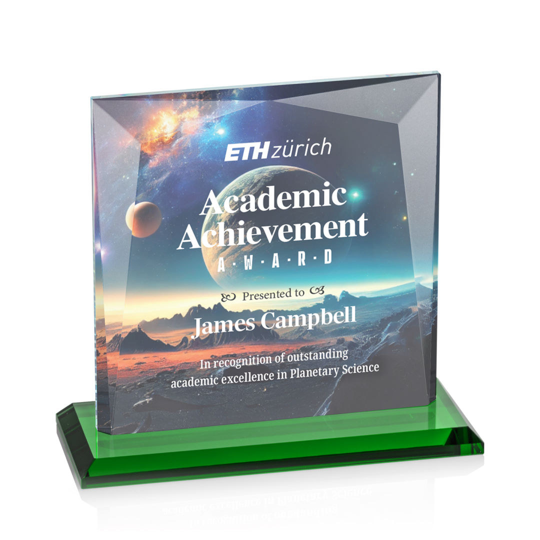 Tanner VividPrint™ Award - Green 3