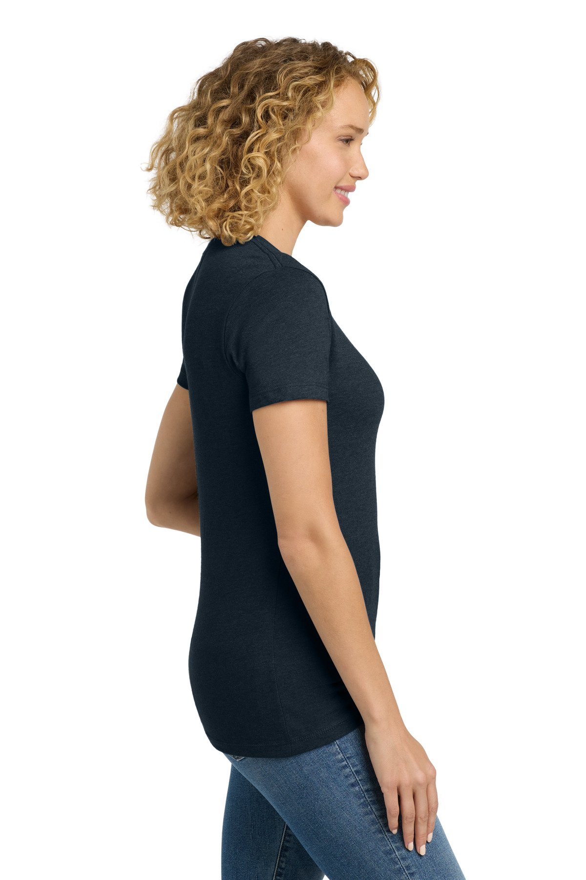 Next Level Apparel Women's CVC Tee. NL6610 134