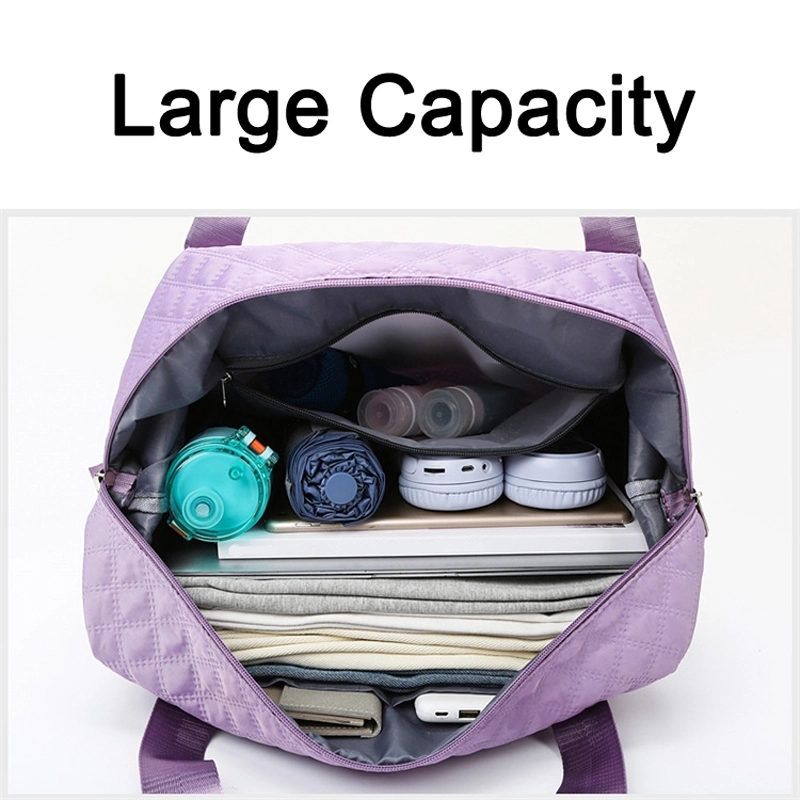 Foldable Travel Sport Tote Handbag Yoga Weekender Duffel Bag 10
