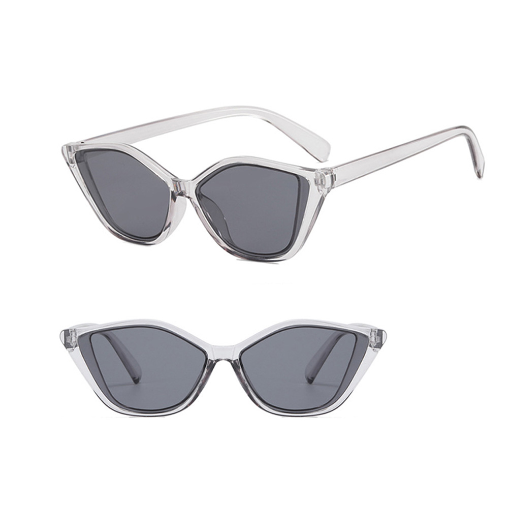 Irregular cat eye retro sunglasses 8