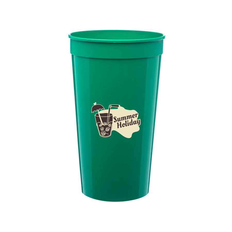 Plastic Stadium Cups 32 oz. 10