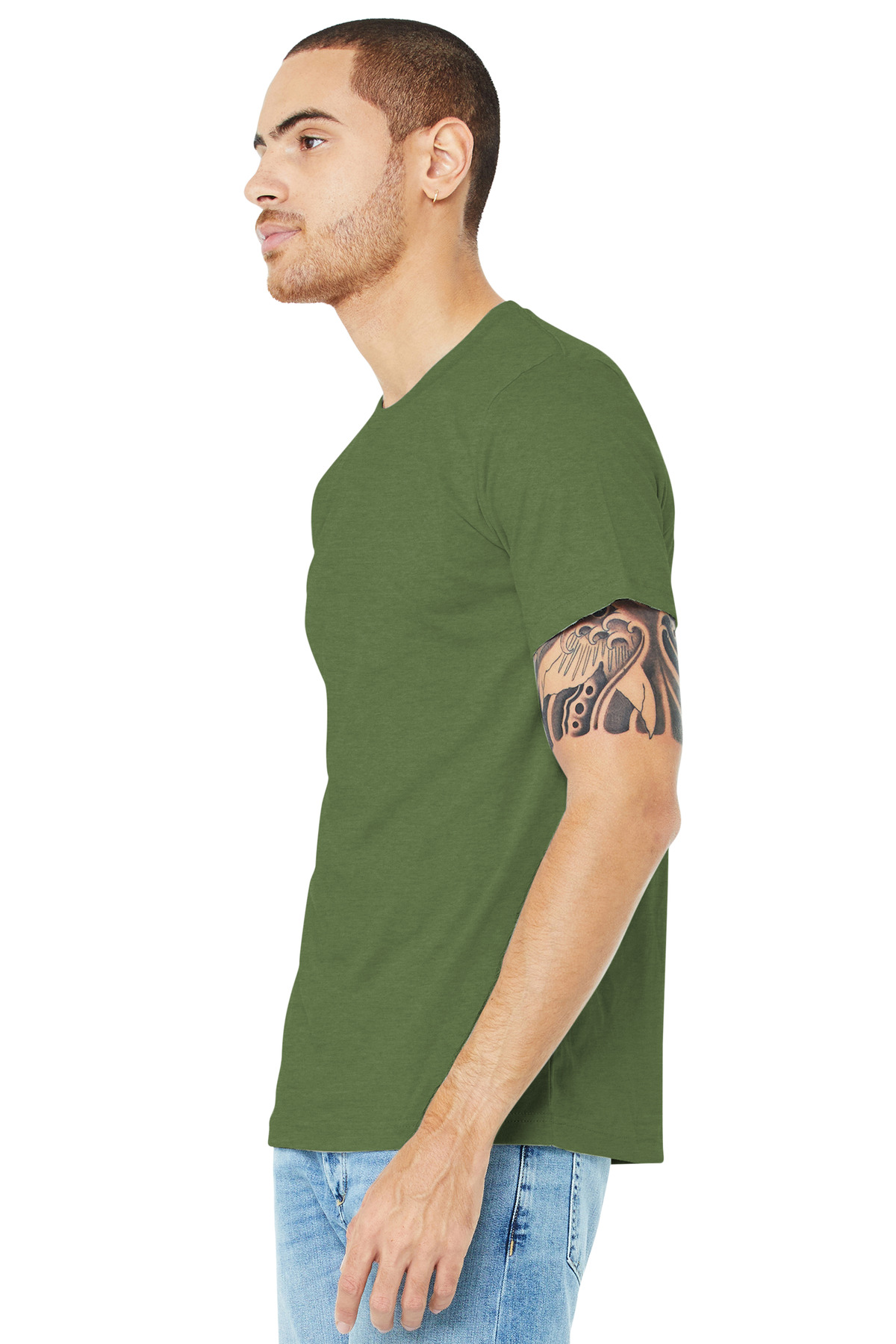BELLA+CANVAS® Unisex Heather CVC Short Sleeve Tee 81