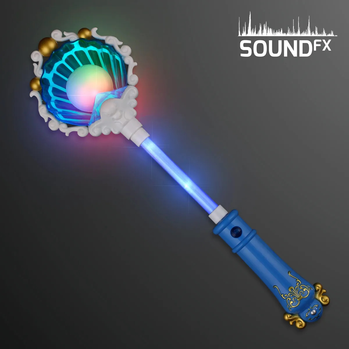 Blinky Pearl Seashell Toy Wand with Music 4
