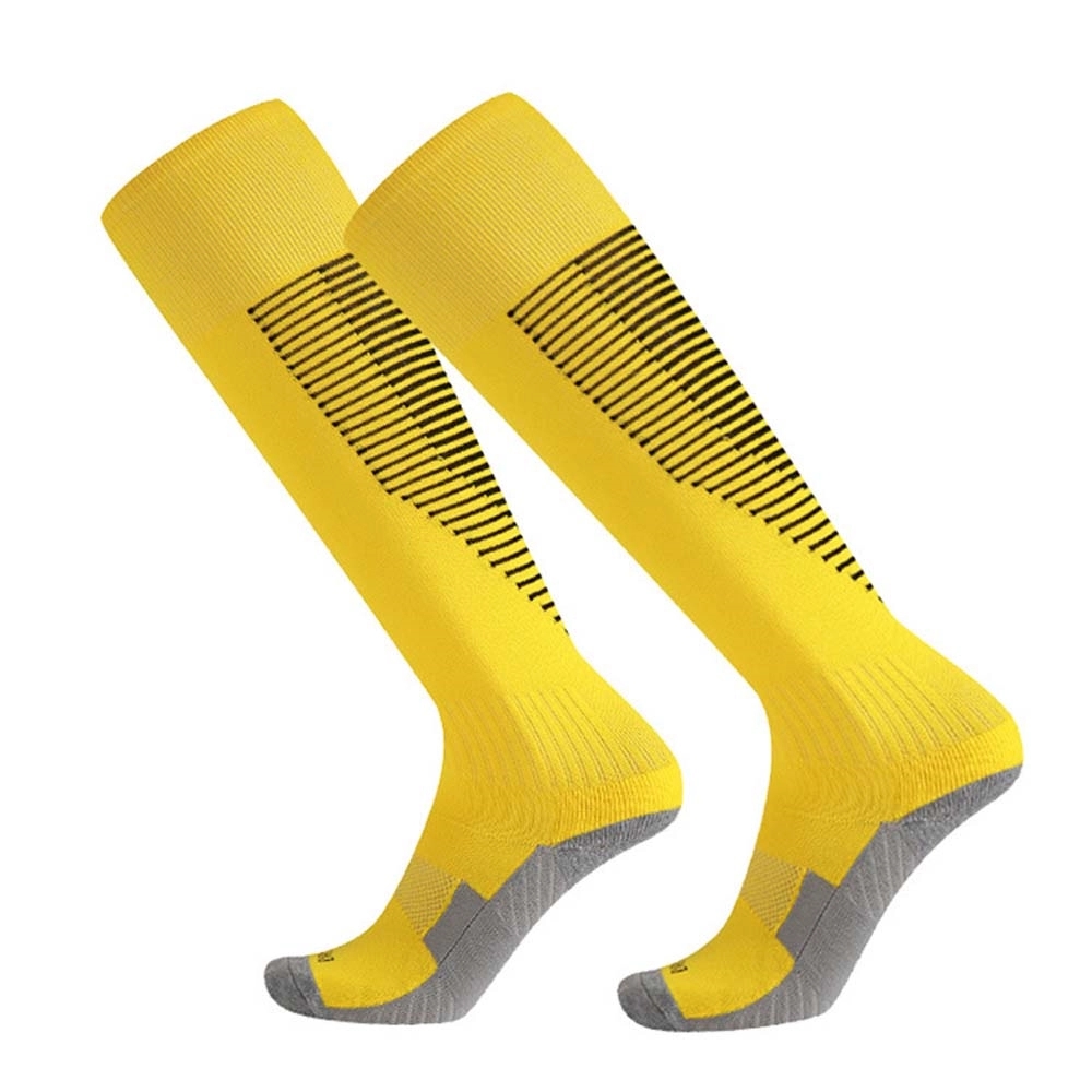 Stripe Knee High Athletic Crew Socks 9