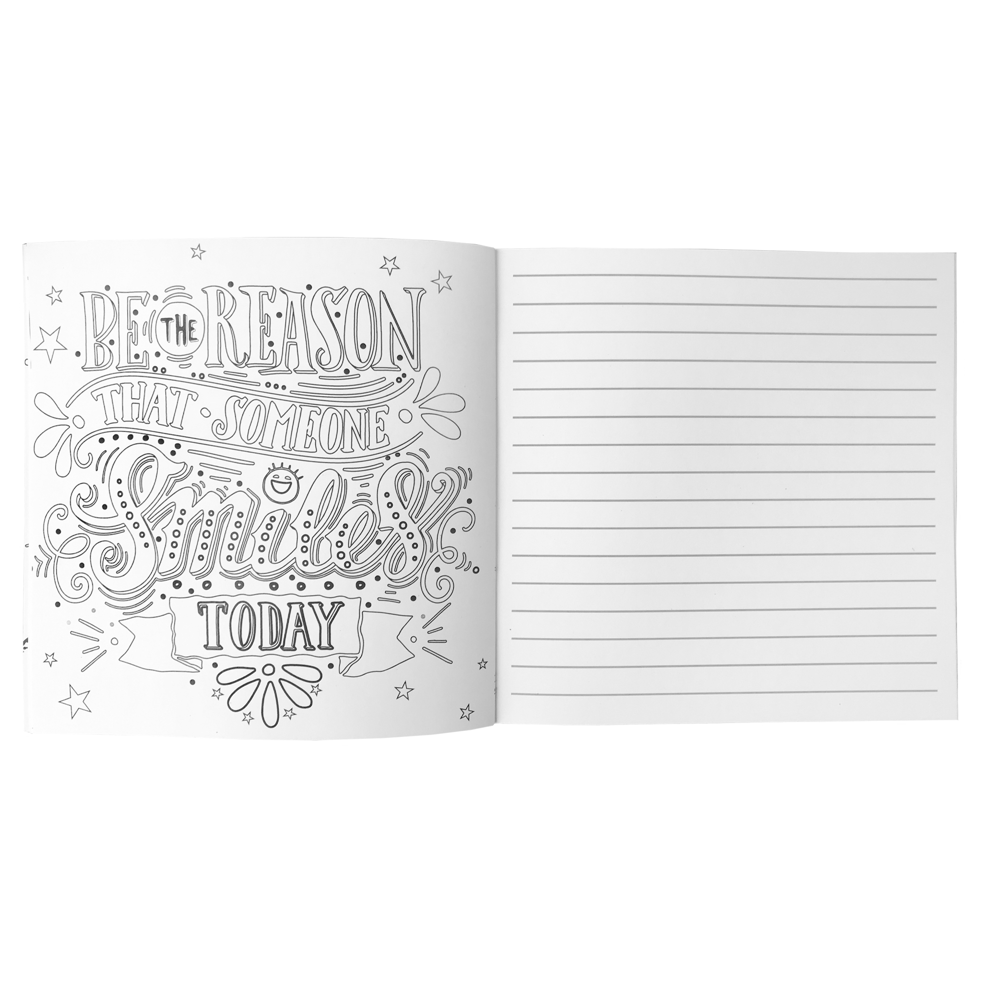 Inspirational Coloring Book & 8 Color Pencil Set 7