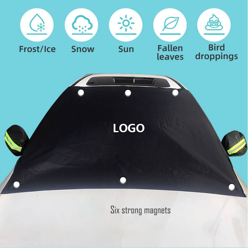 Snow Shield Magnetic Windshield Cover 2