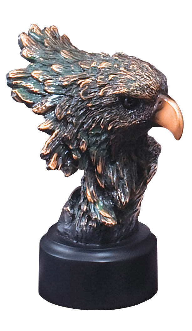 Bronze Finish Eagle Head 3
