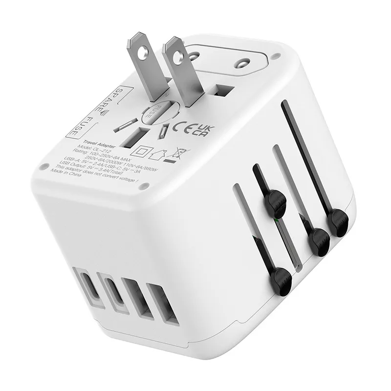 Universal International Travel Plug Adapter Outlet 2