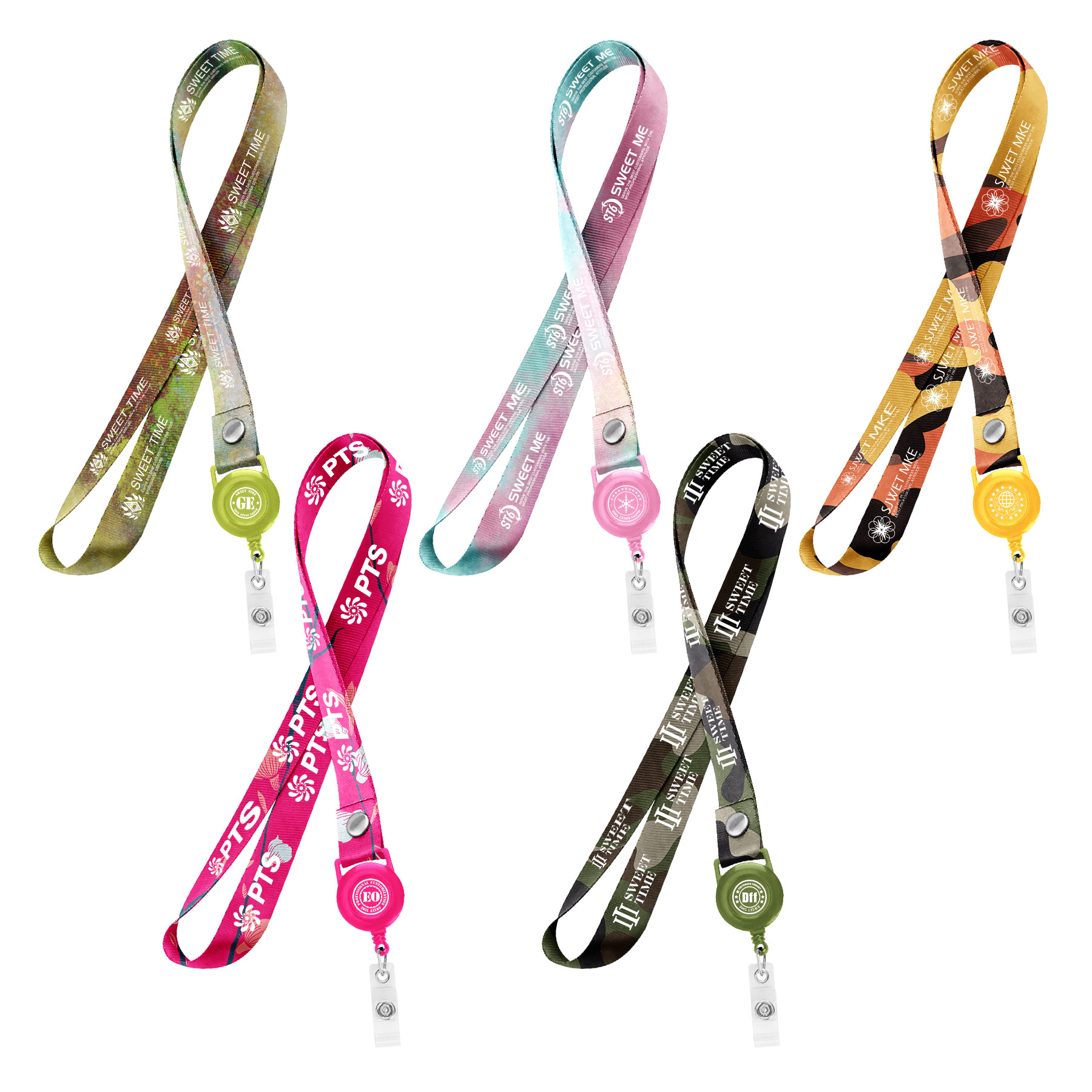 Multifunctional Easy-Pull Polyester Lanyard 1