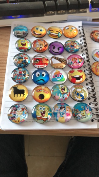 Round Fridge Magnets 3