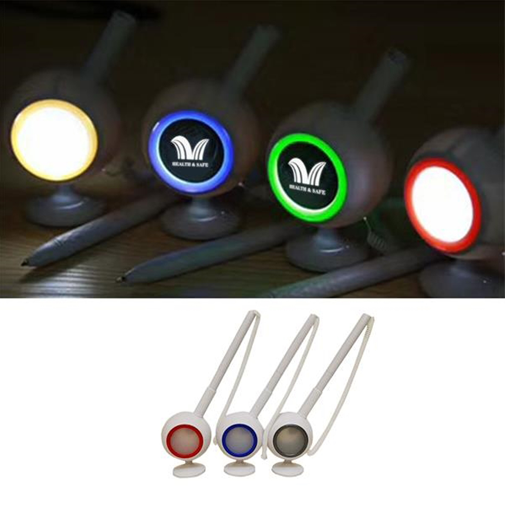 Ballpoint Pen with LED Desk Lamp
