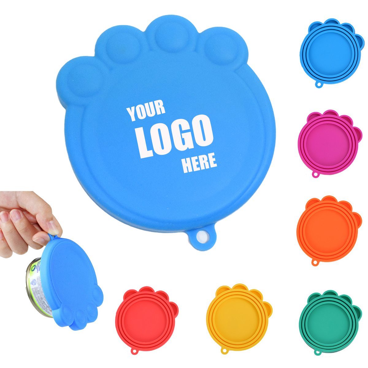 Silicone Pet Food Can Lids Can Covers 2