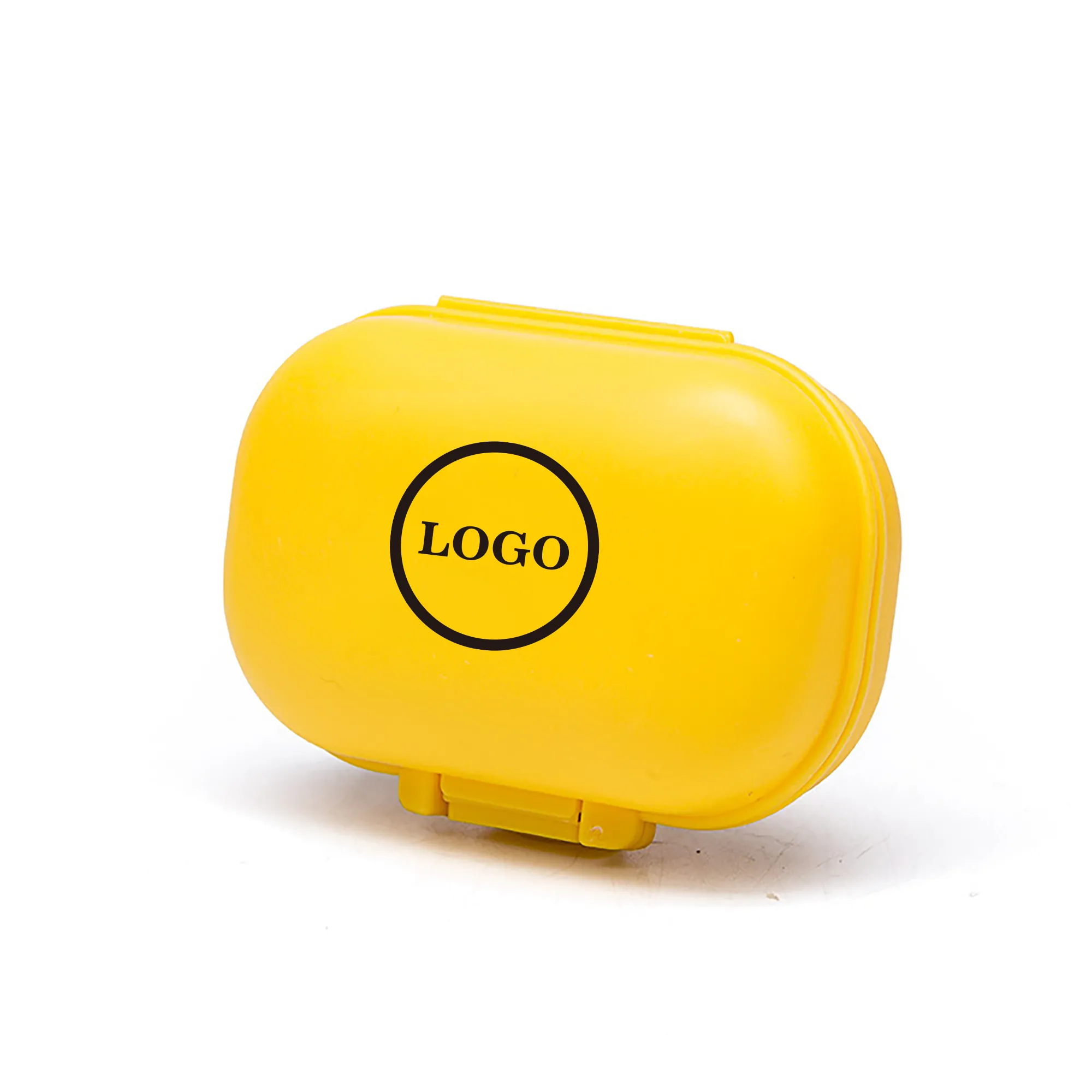 3.8"x2.6"x1.2" 4 Compartments Storage Pill Box 3