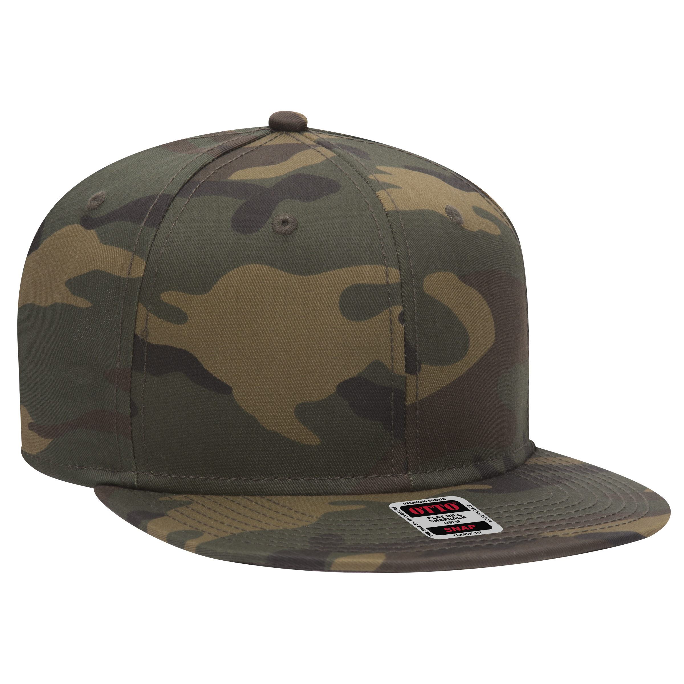 OTTO CAP® OTTO SNAP 6 Panel Pro Style Snapback Hat 64