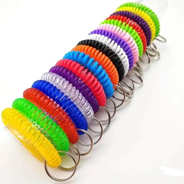 Spiral Wrist Coil Key Chain 2