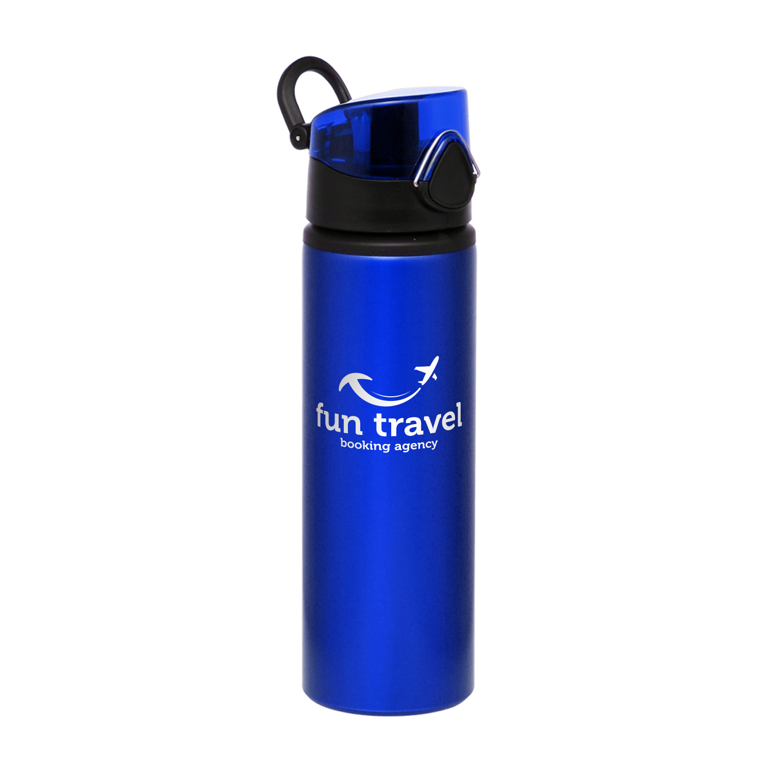 25 oz. Flip Aluminum Water Bottle (1 Color Imprint), custom water bottle with logo imprint 4