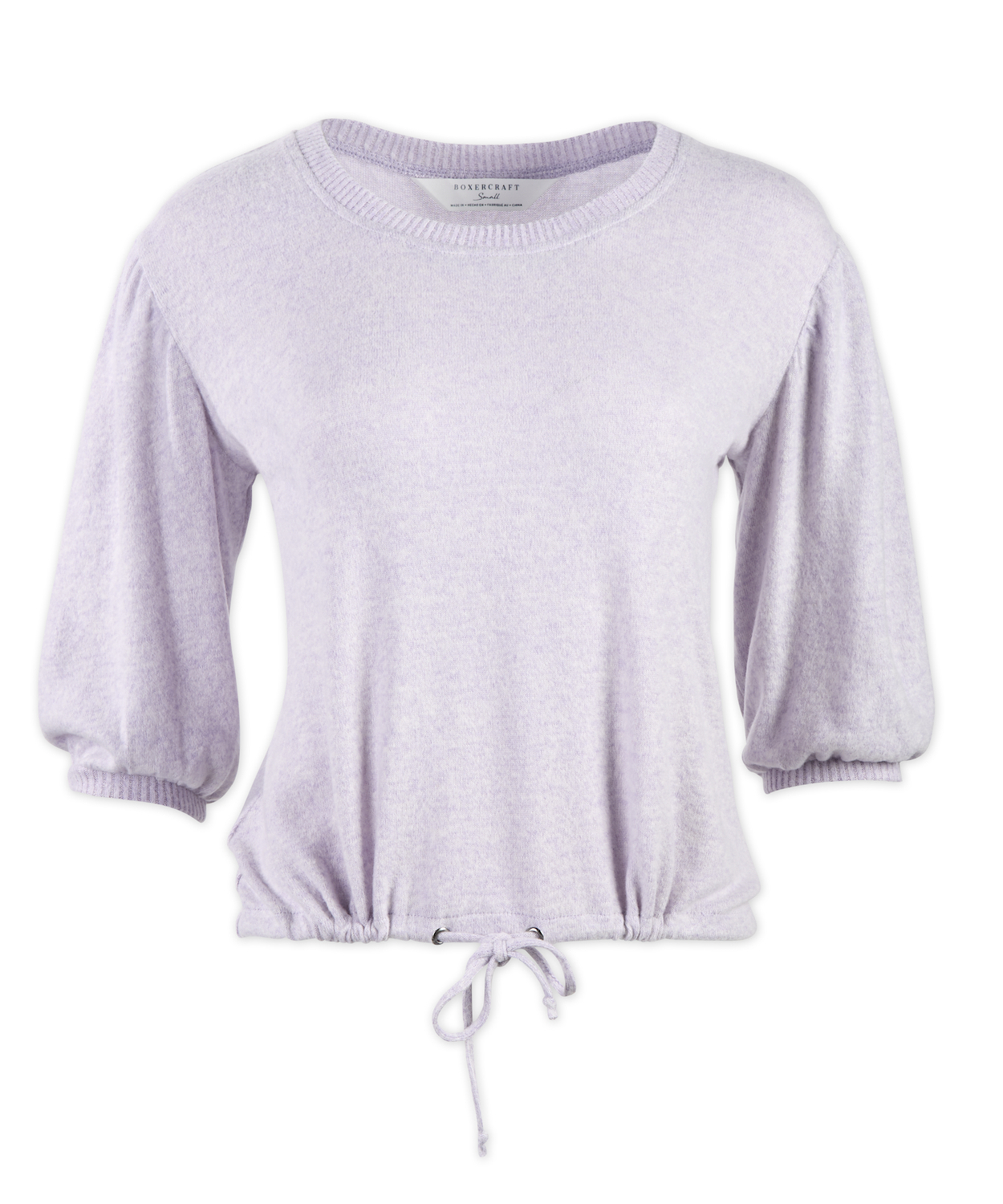 BOXERCRAFT CUDDLE PUFF SLEEVE TOP 2