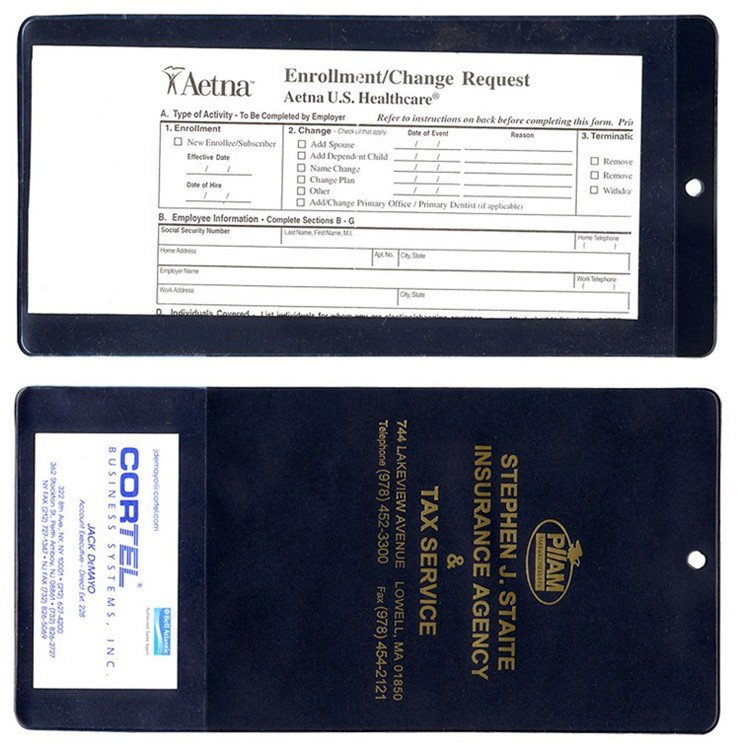 XL Policy Holder w/ Extra Pocket (opens on short side) 2