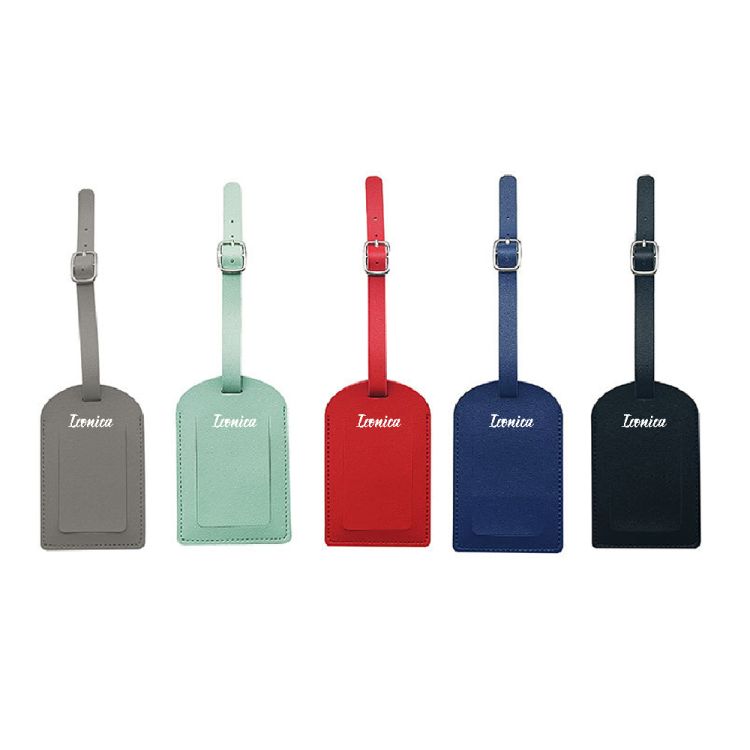 Soft PU Leather Luggage Tag 1