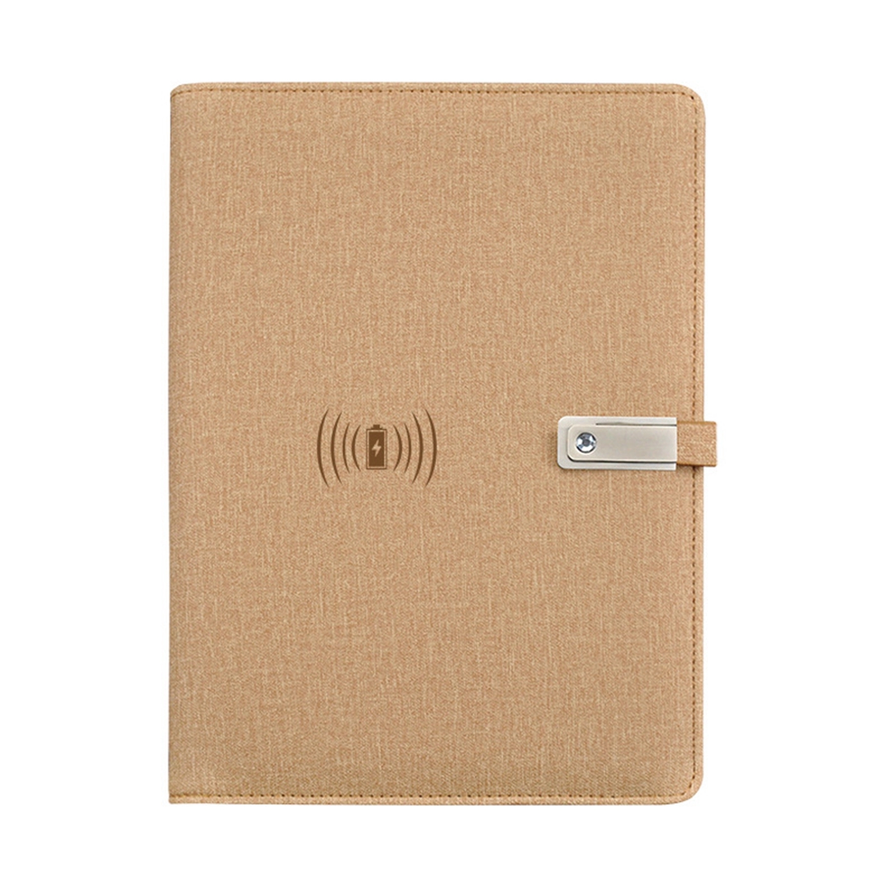 8000 mAh Power Bank A5 Notebook with Wireless Charger 5