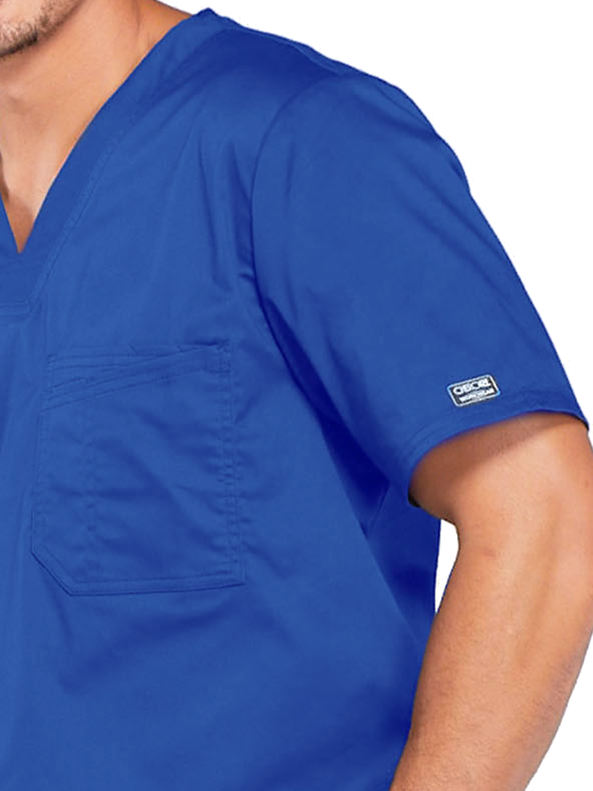 Cherokee - Workwear Core Stretch - Men's 1-Pocket Tuckable V-Neck Top 13
