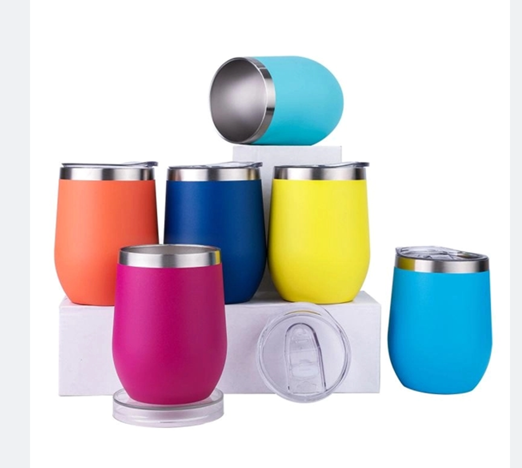 12oz Stainless.Eggshell Cup 2