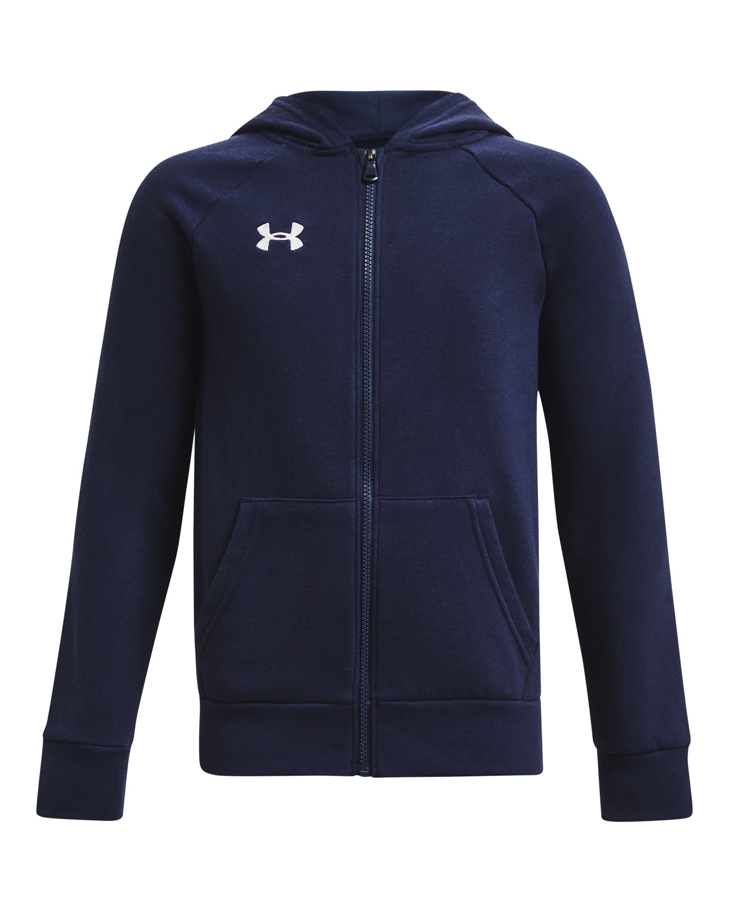 UA Rival Fleece Boys' Full-Zip Hoodie 2