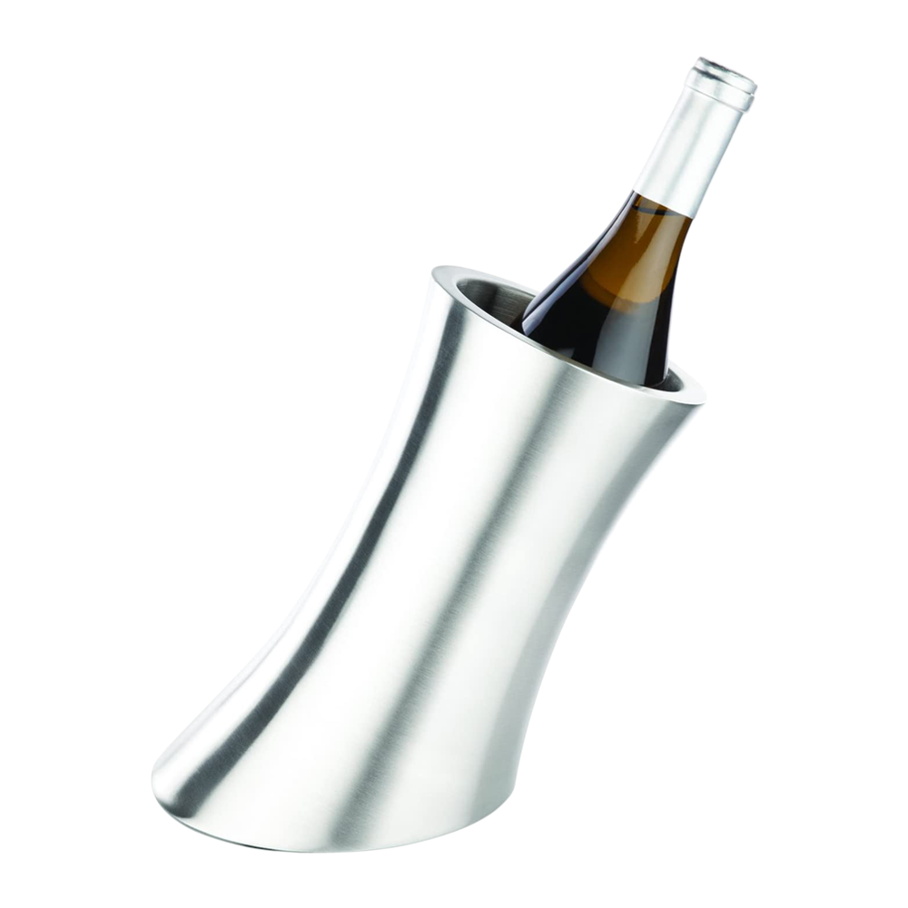 Elegant Stainless Steel 1 Bottle Wine Chiller 3