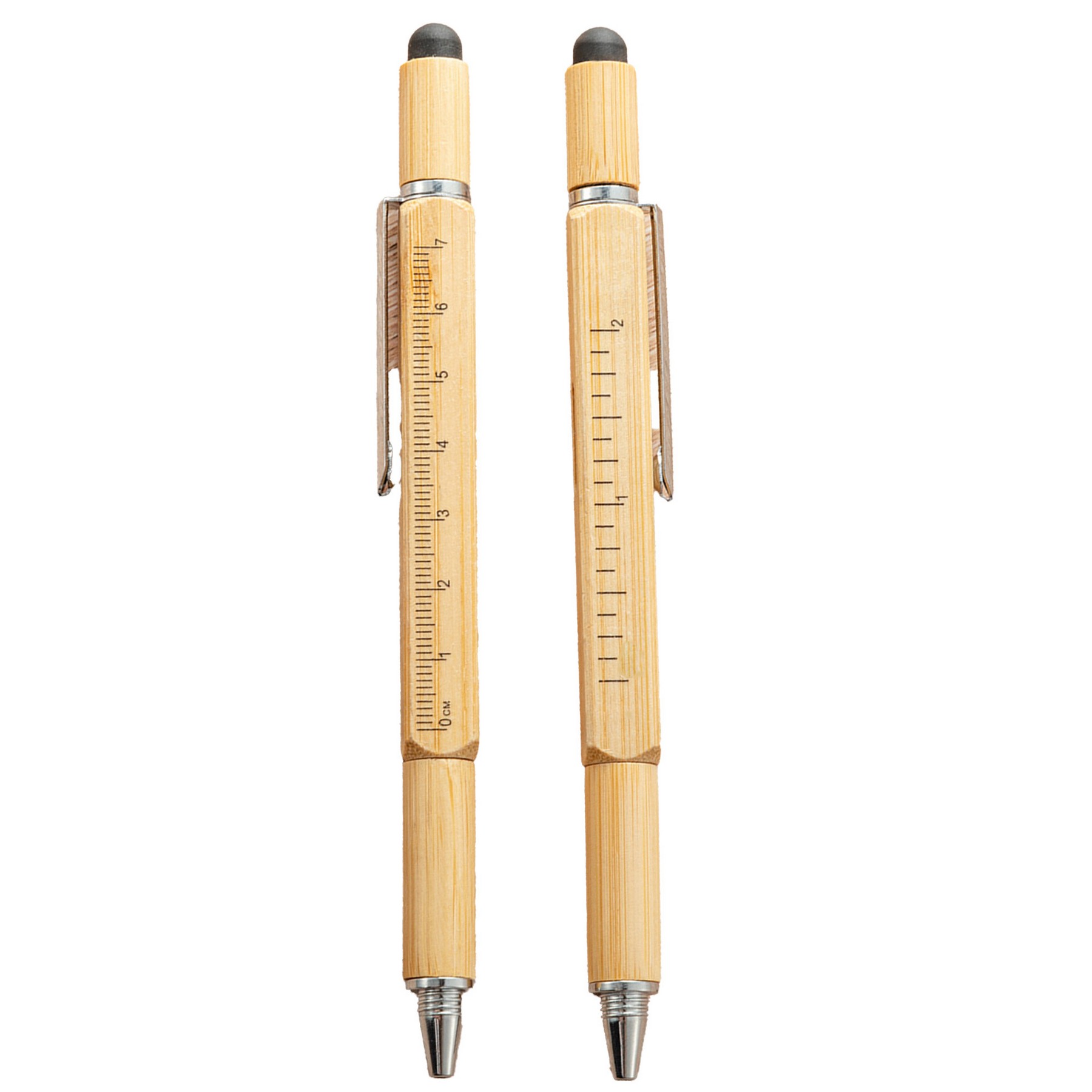 6-In-1 Bamboo Tool Pen With Screwdriver 1