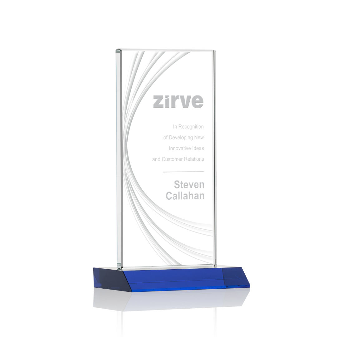 Hawkins Liquid Crystal™ Award - Blue 2