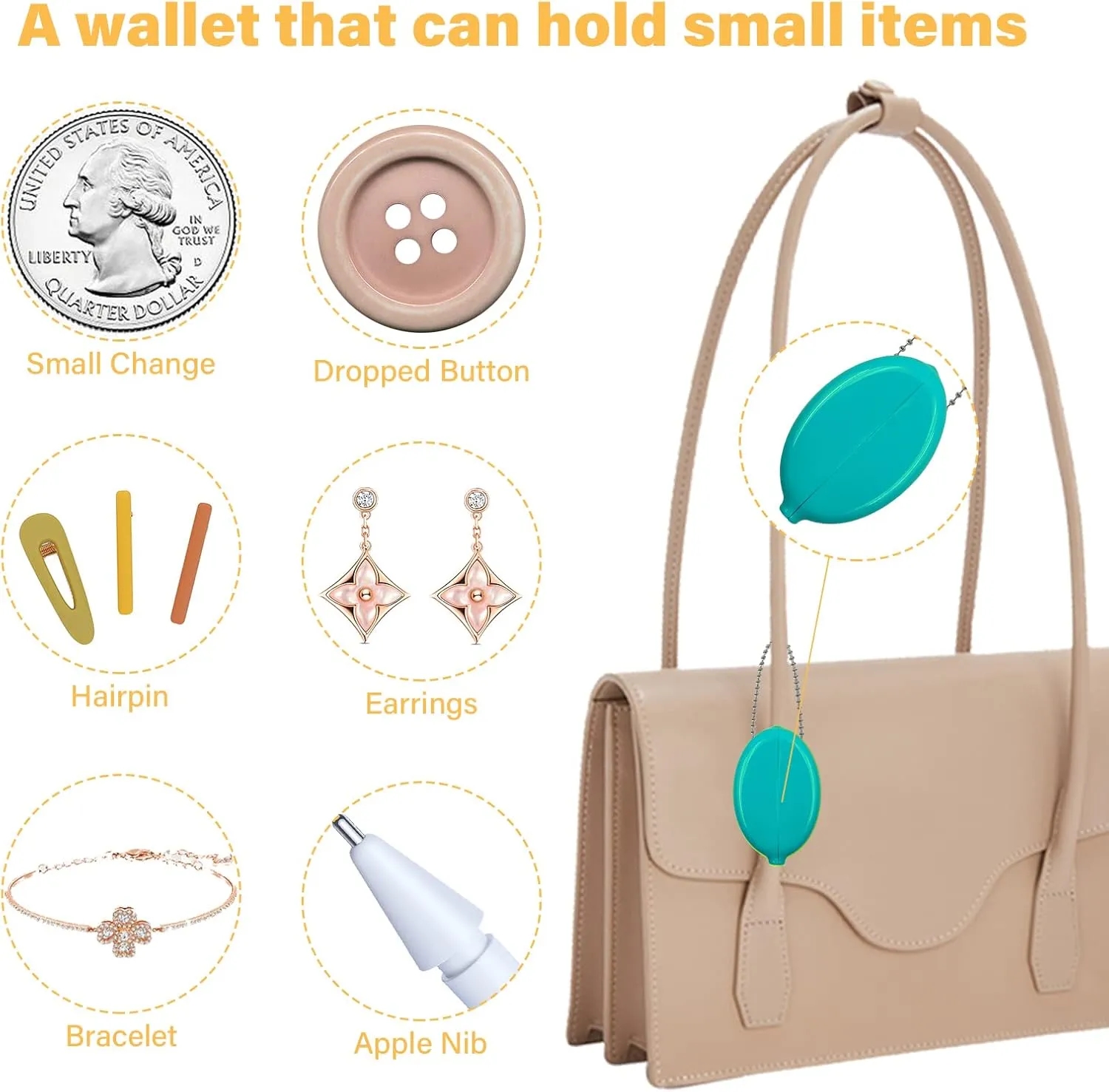 Rubber Coin Purse 1