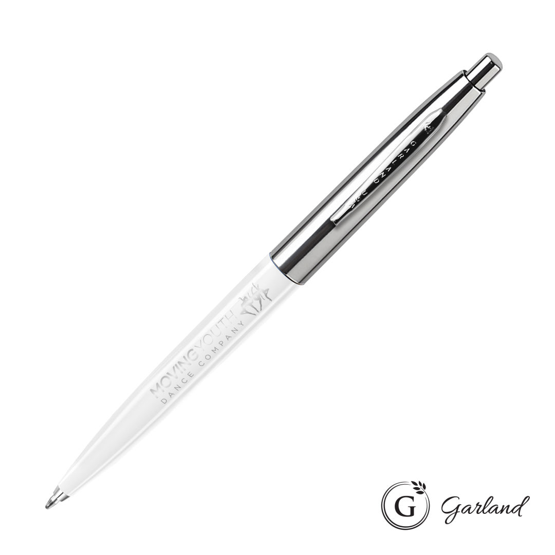 Garland® Monument Ballpoint Clicker Pen - Chrome Accent