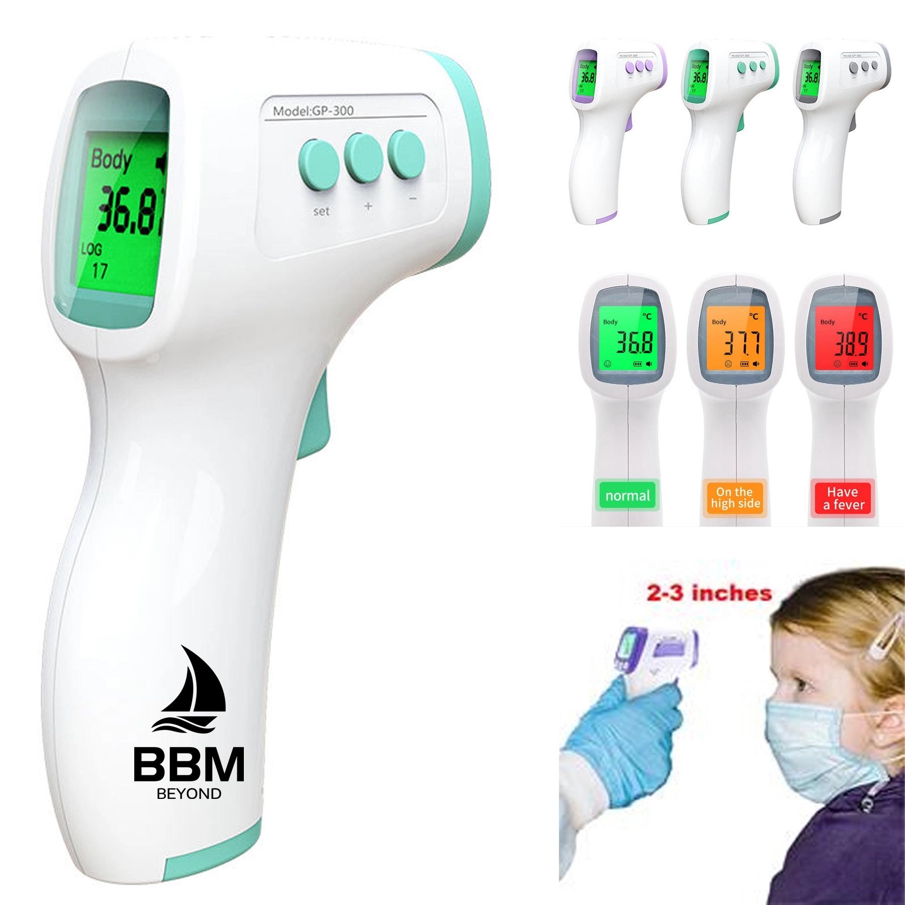 Non-Contact Infrared Forehead Thermometer 2