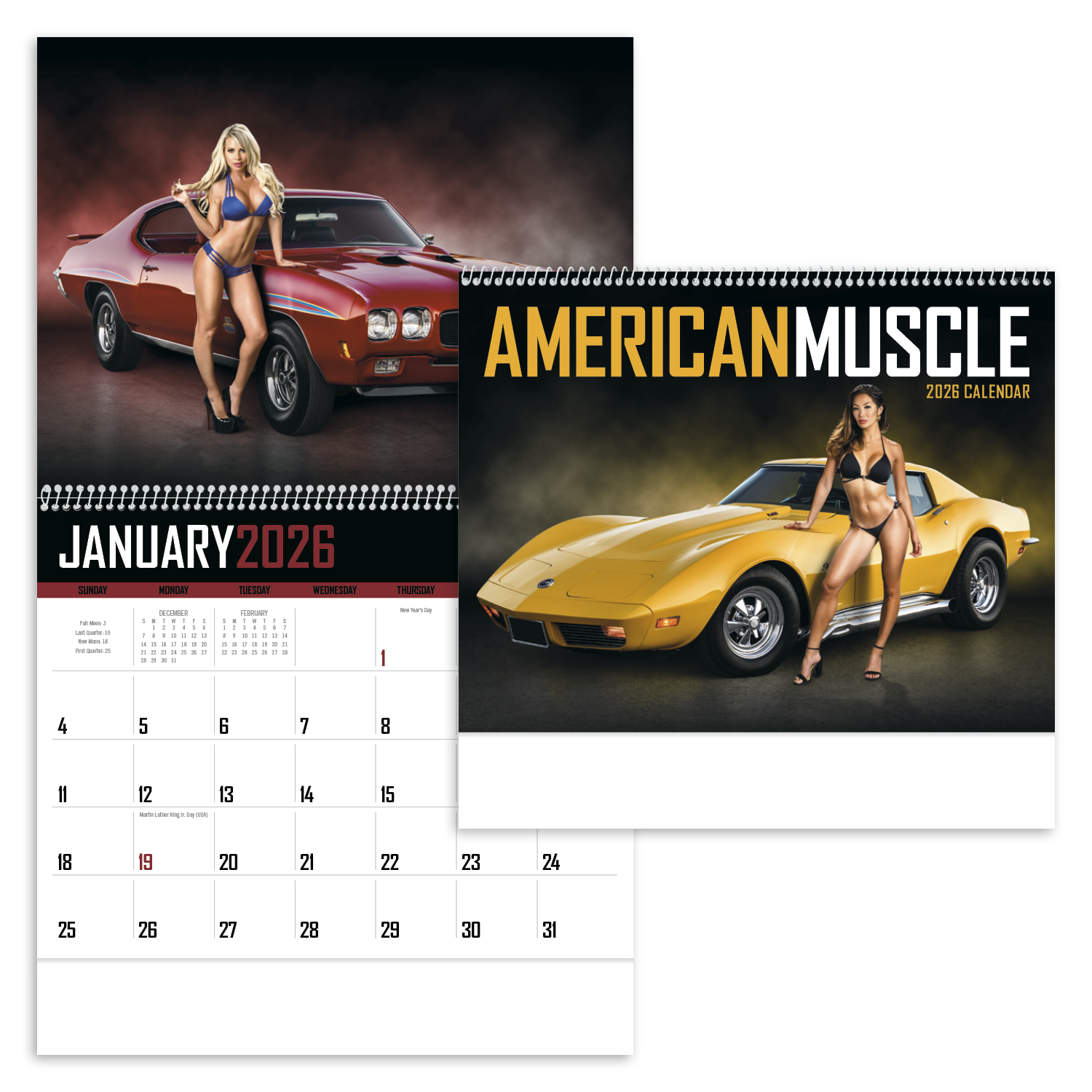 Triumph® Calendars American Muscle Calendar 5