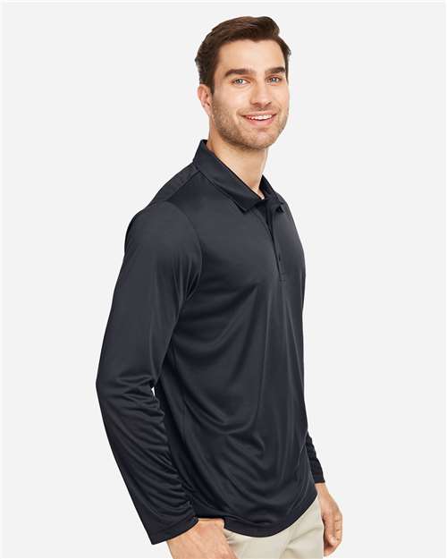 Men's Zone Performance Long Sleeve Polo - TT51L 48