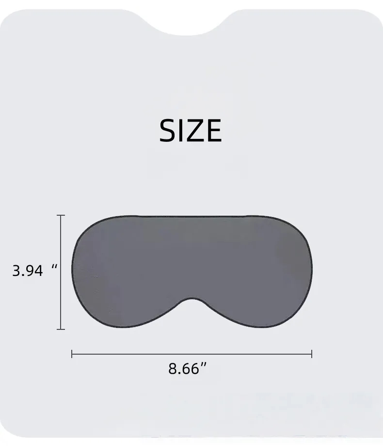 Adjustable Dual Sided Sleeping Eye Mask Warm And Cool 5