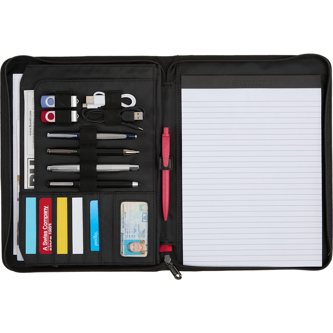 Wenger Recycled Zippered Padfolio 28