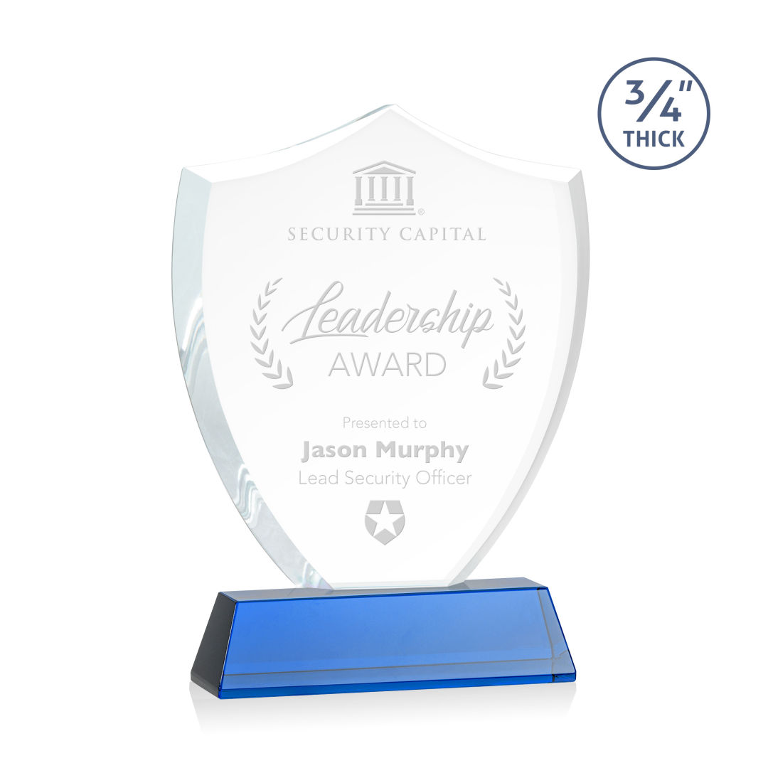 Scudo Shield Award on Newhaven - Blue 7