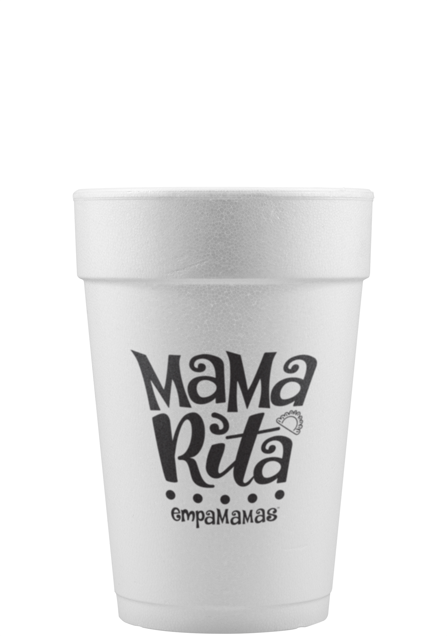 14 oz Foam Cup White Tradition Print 2