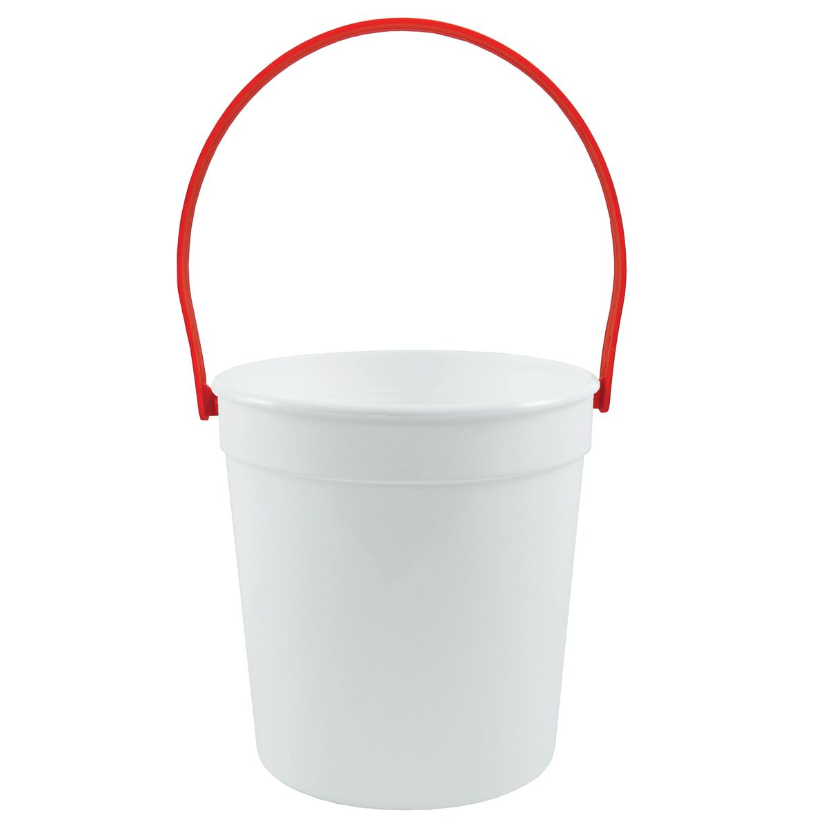 32oz Plastic Rum Bucket with Mix and Match Color Handle 1