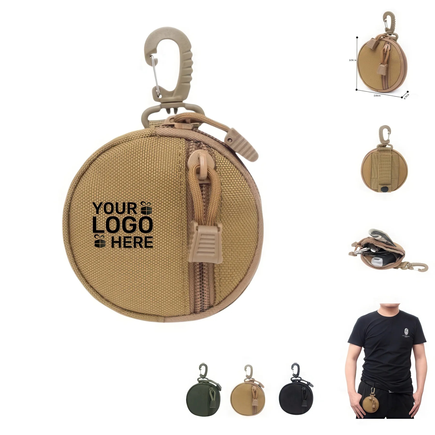 Outdoor Versatile Waterproof Coin Wallet 4