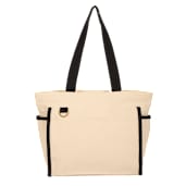 10oz Organic Cotton Accent Tote 14