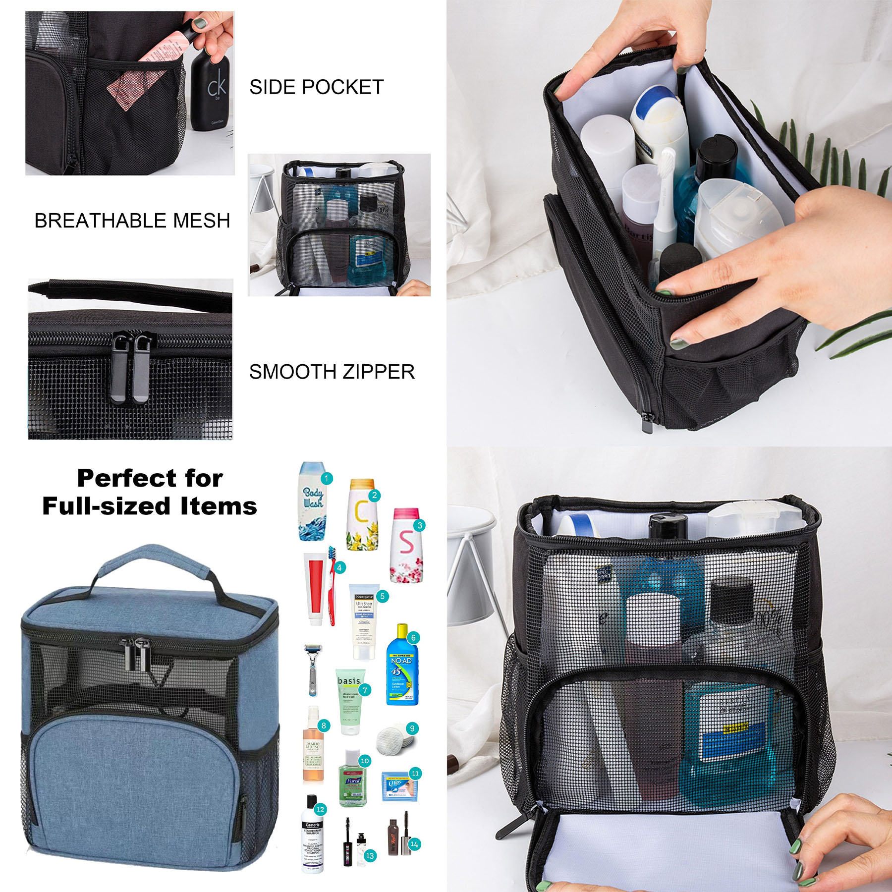 Shower Caddy Dorm, Shower Caddy Tote Bag 2