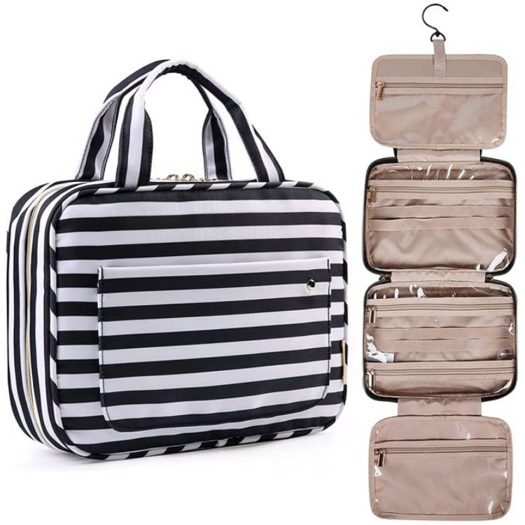 Large Capacity Toiletry Bag with Hanging Hook 4