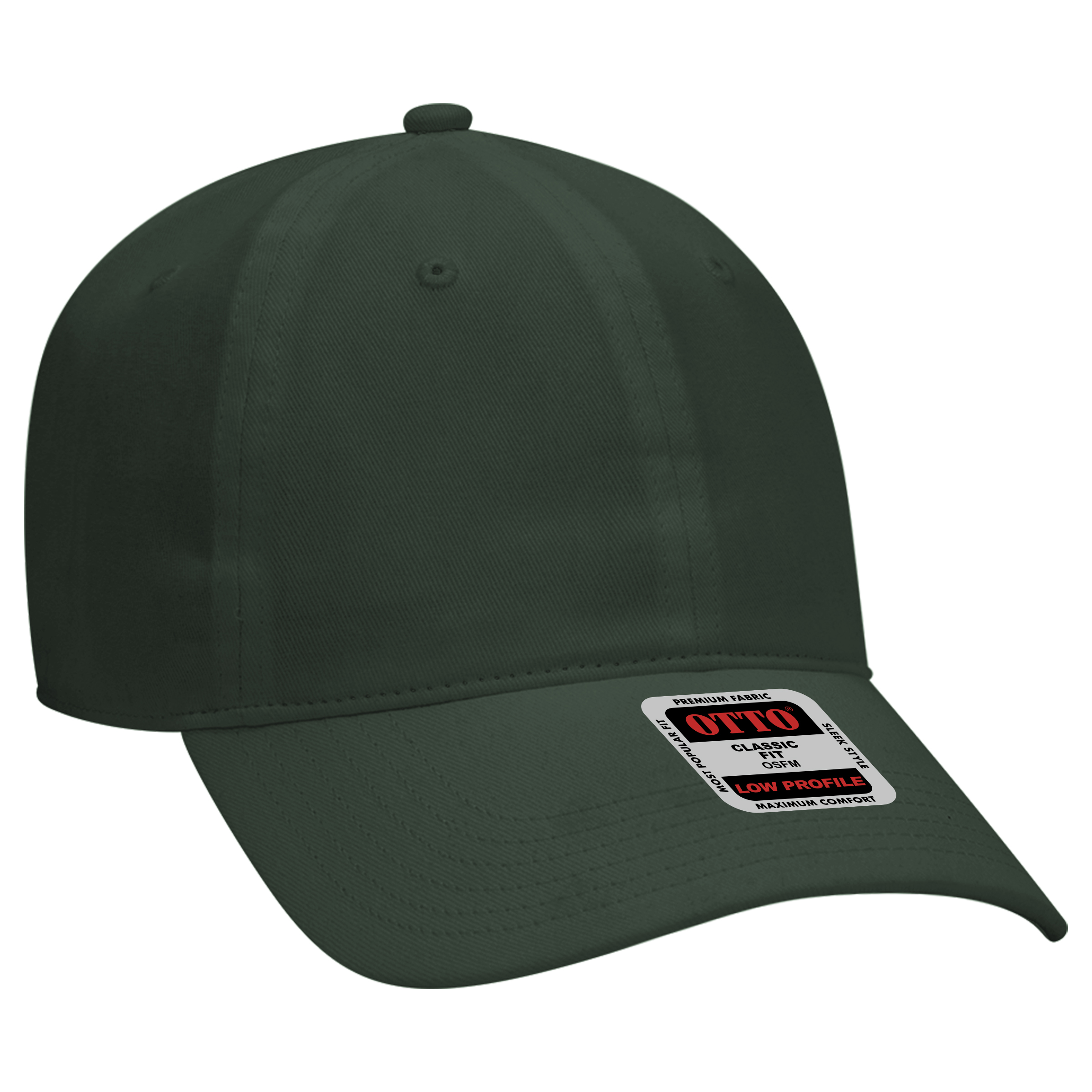 OTTO CAP® 6 Panel Low Profile Baseball Cap 11