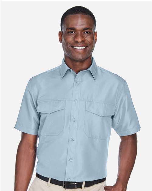 Men's Key West Short Sleeve Performance Staff Shirt - M580 40