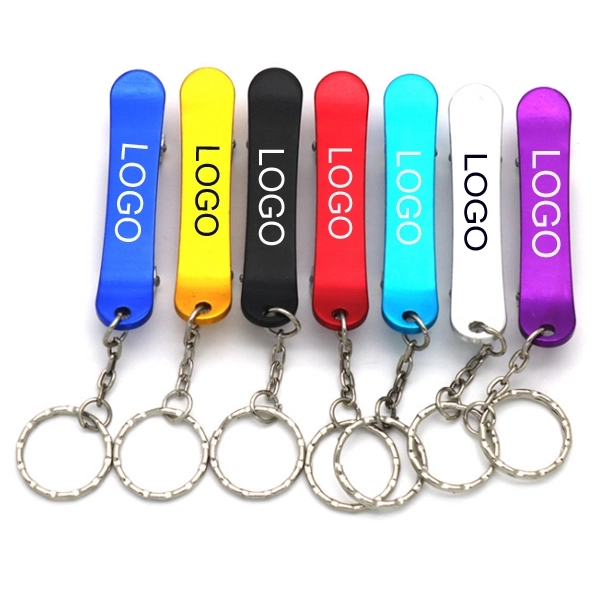 Metal Skateboard Bottle Opener 2