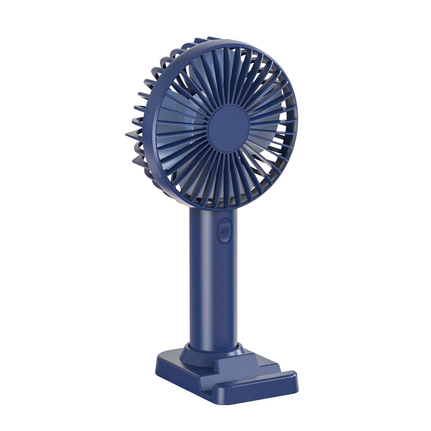 Handheld USB Rechargeable Fan w/ Phone Stand 6